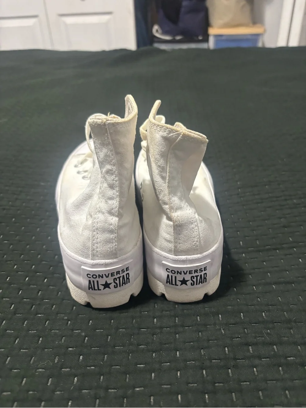Converse Kids White High Top All Star Sneakers